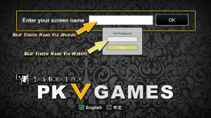 contoh cara membuat screen name pkv nickname julukan akun judi poker online dari website dan aplikasi pkv games