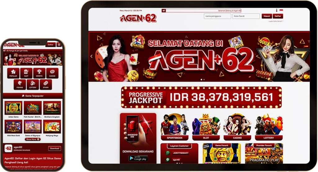 Agen62 Situs Slot Gacor Deposit Pulsa Tanpa Potongan